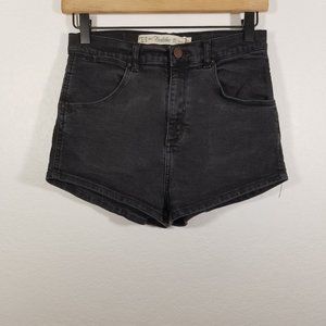 Zara High Rise Jean Shorts Size 4